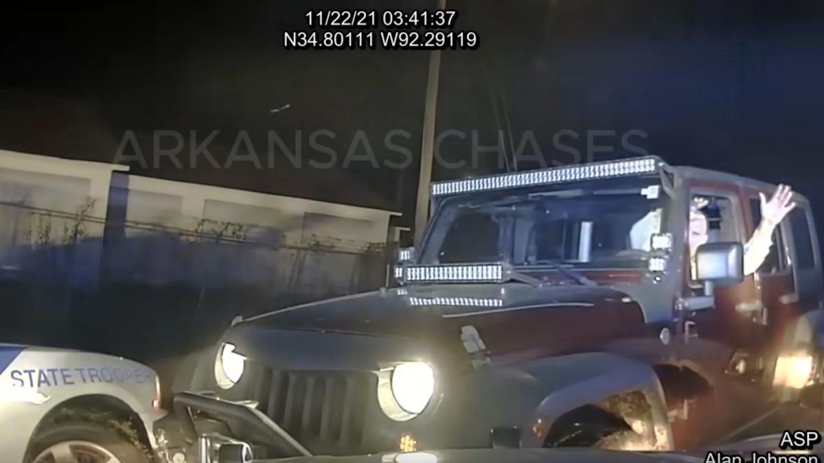 Angry Eyes Wrangler Tries Getting Cute With Arkansas Troopers