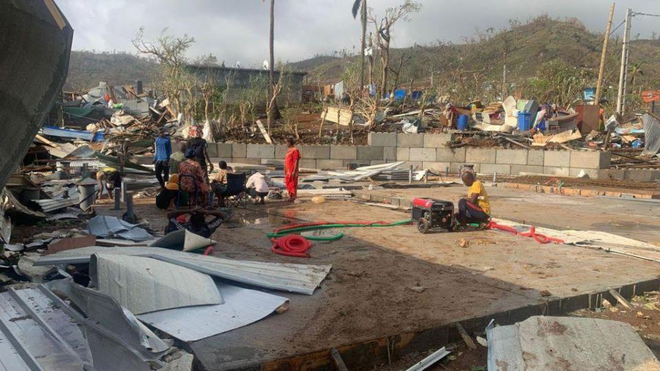 At least 11 dead after cyclone hits Mayotte