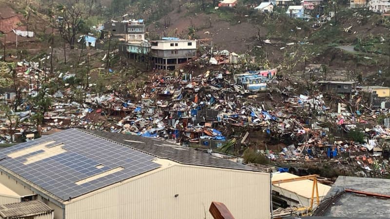 At least 11 dead as Cyclone Chido batters French territory of Mayotte