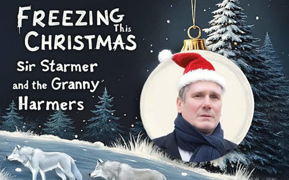 BBC refusal to play anti-Starmer Christmas charity song will cost pensioner donations, claims singer