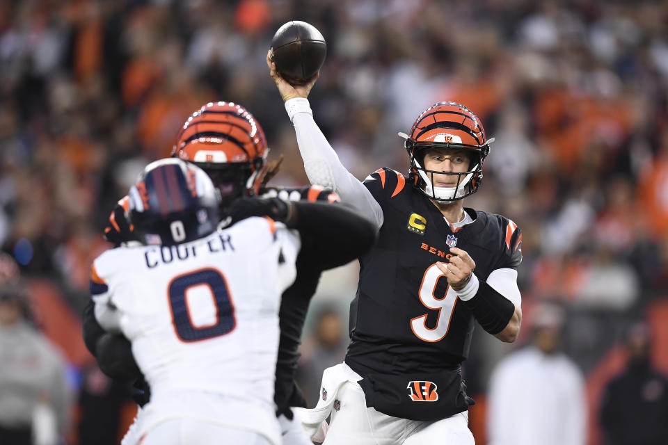 Bengals shake off late Broncos TD, win in OT to keep playoff hopes alive