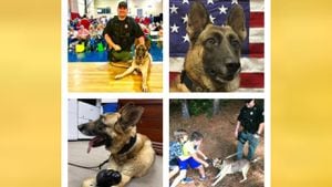 Cherokee Co. Sheriff’s Office mourns death of retired K-9 officer