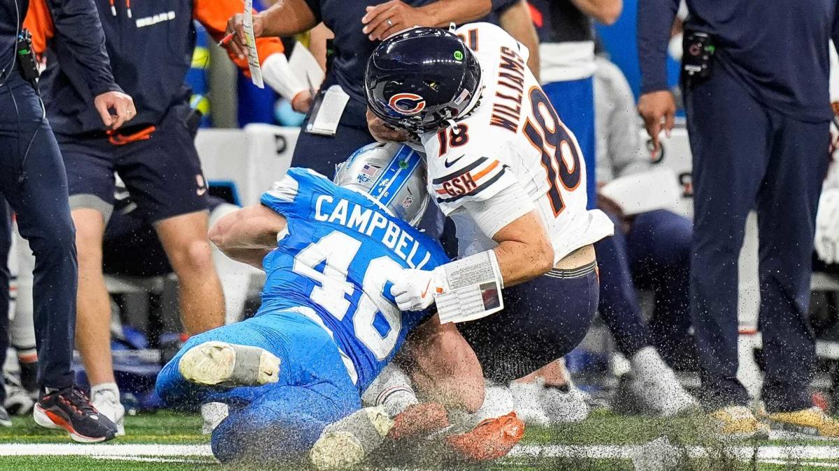 Dan Campbell told the Lions to hit Caleb Williams if he’s not going out of bounds