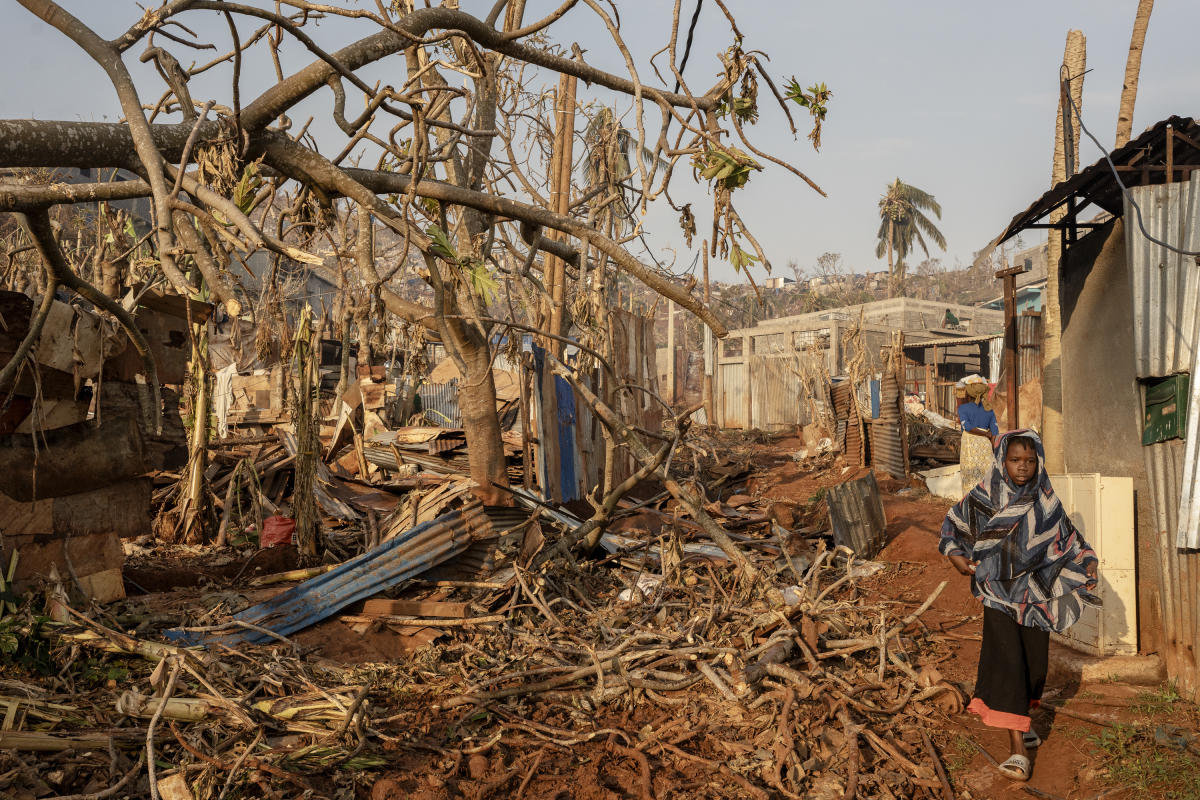 Destructive Cyclone Chido unearths tensions between locals and migrants in France’s Mayotte