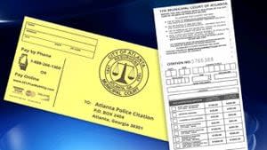 Don’t get fooled: Atlanta police say be on the lookout for fake parking tickets