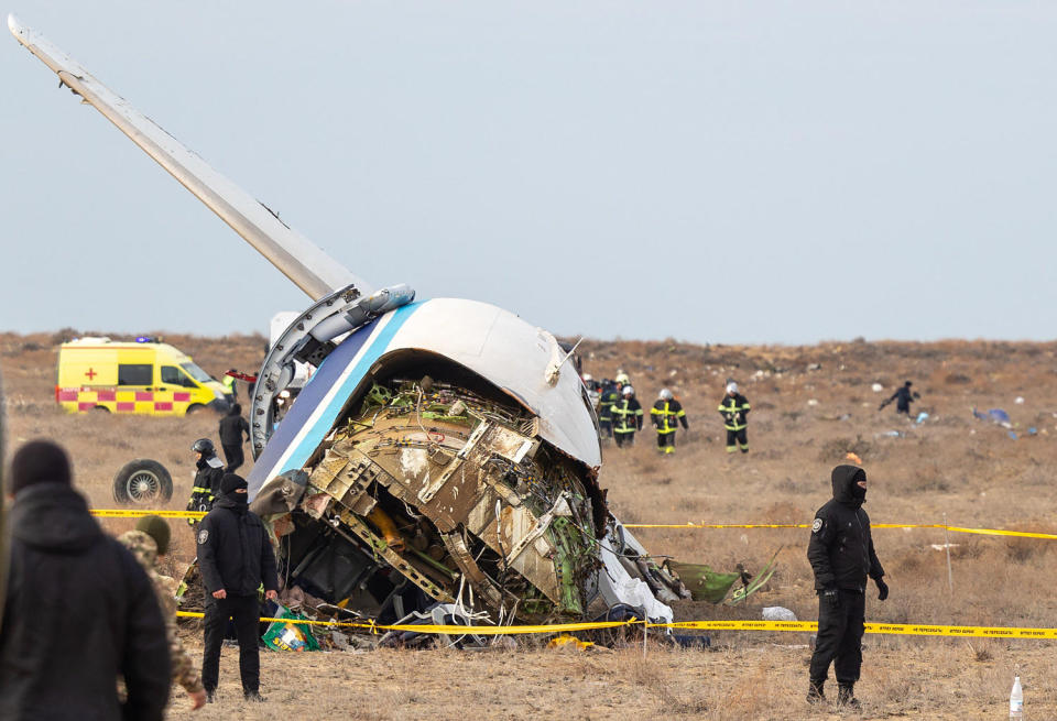 Dozens feared dead after passenger plane crashes in Kazakhstan