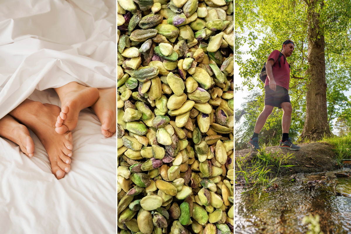 Eat pistachios, use a weighted backpack, sleep in on the weekends plus 14 more health tips that we learned and loved this year