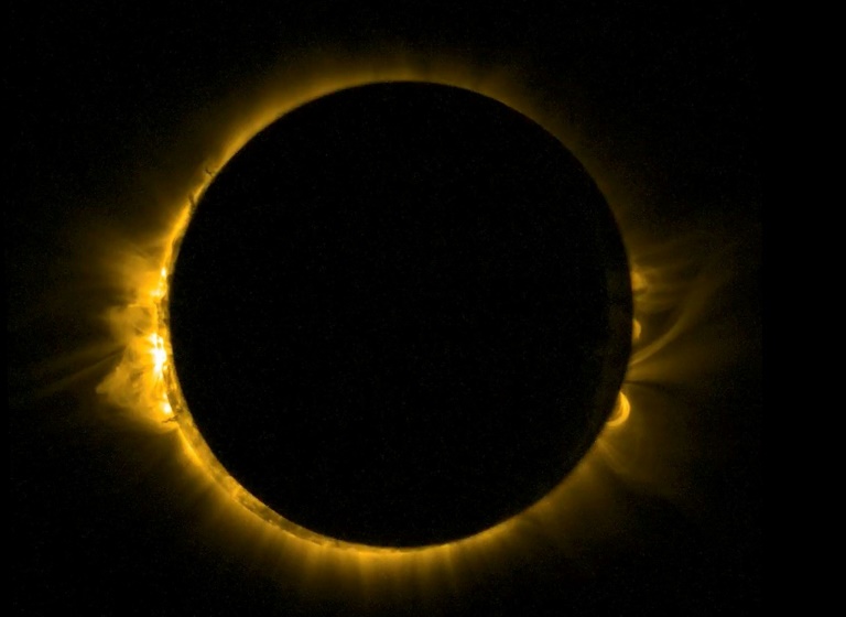 European mission to imitate solar eclipse launches from India