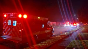 Firefighters called to reported house fire in Clark County