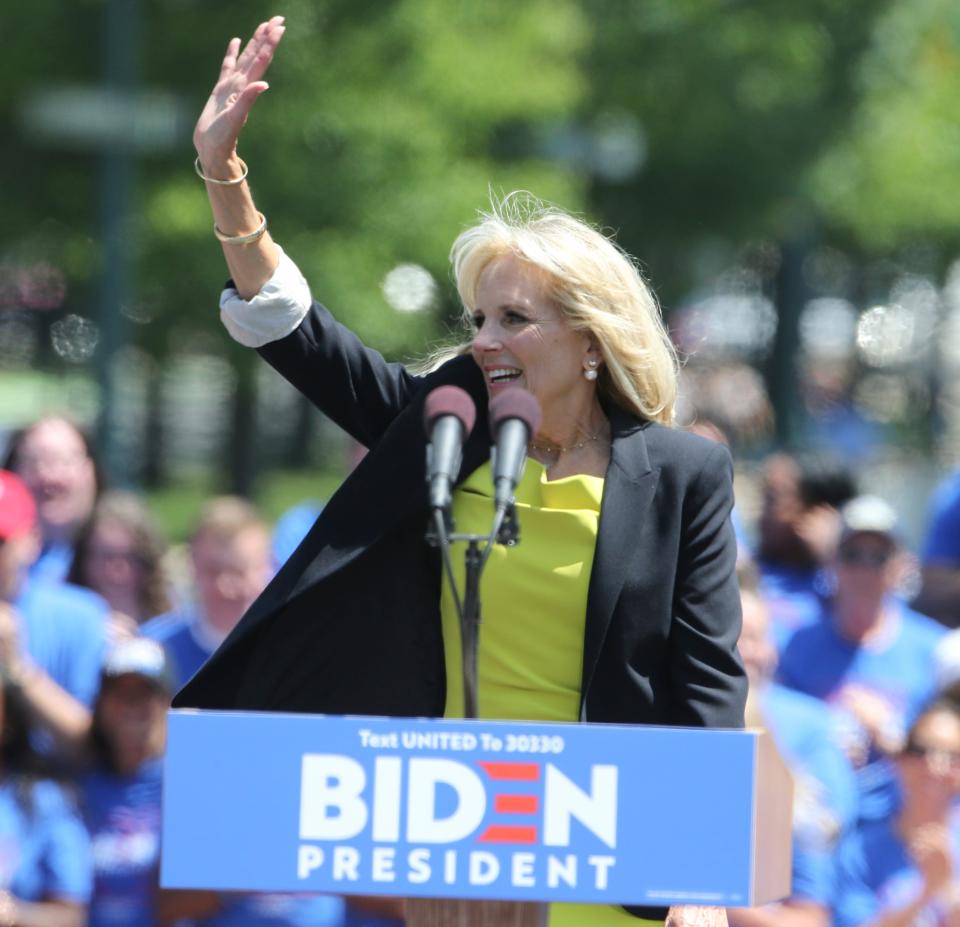 First lady Jill Biden will leave her Northern Virginia teaching post after last semester