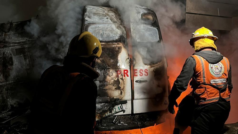 Five Gaza journalists killed in Israeli strike targeting armed group