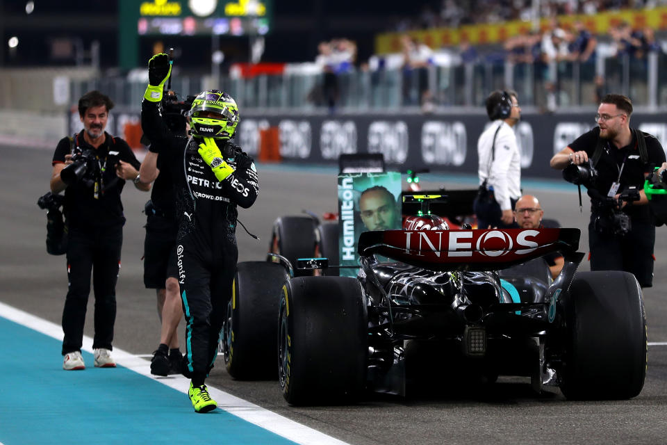 Formula 1: Lewis Hamilton closes his Mercedes chapter with a fourth-place finish after starting 16th