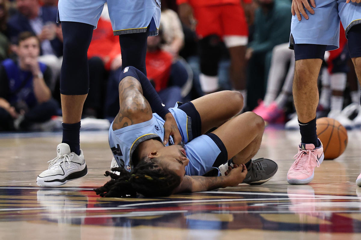 Grizzlies star Ja Morant out, considered ‘week-to-week’ with right shoulder injury