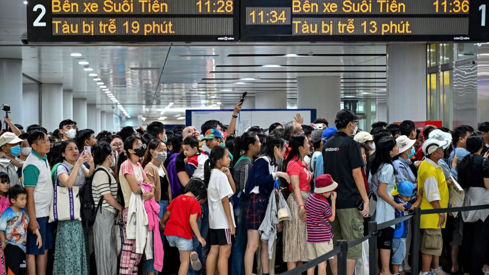 Ho Chi Minh City’s first metro line opens after more than a decade of delays