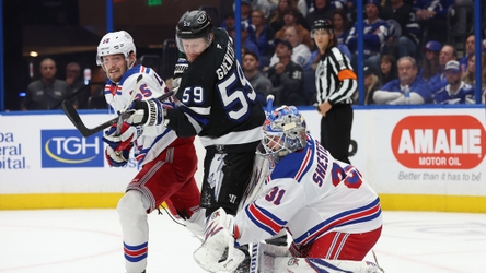 Igor Shesterkin pulled in Rangers’ 6-2 loss to Lightning