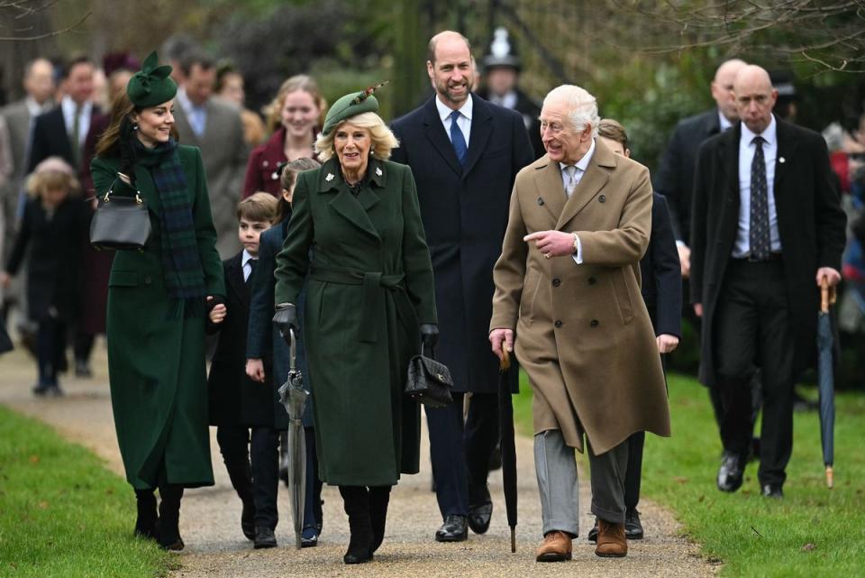 Kate Middleton, Queen Camilla twin in forest green Christmas coats 2024: What the Princess of Wales wore to Sandringham