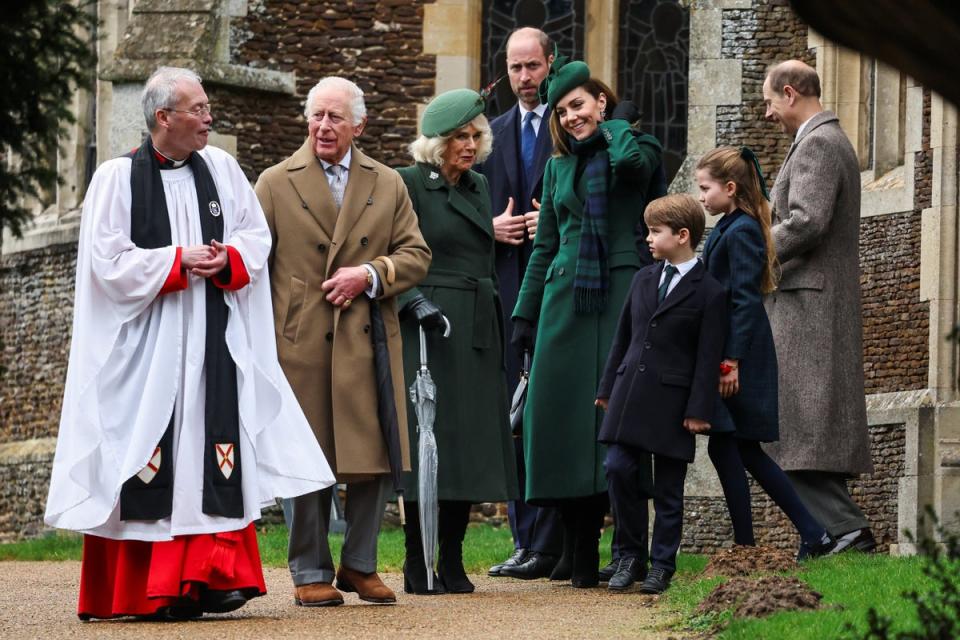 King Charles offers ‘heartfelt’ thanks to doctors in Christmas speech as royals unite at Sandringham