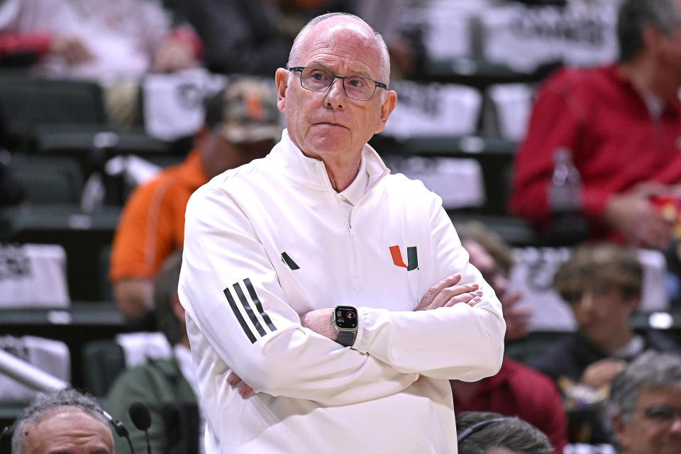 Longtime Miami men’s basketball coach Jim Larrañaga reportedly to step down