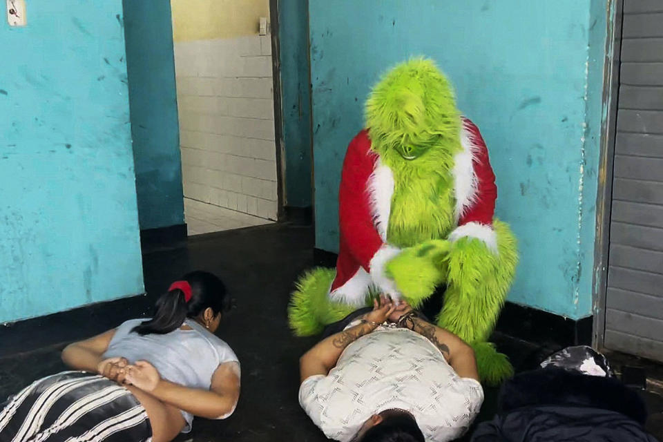 Meet the Grinch who stole Christmas … from alleged drug dealers