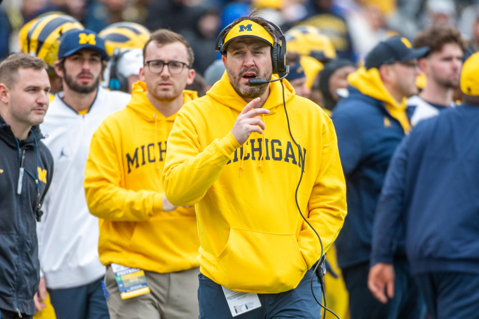 Michigan fires offensive coordinator Kirk Campbell 3 days after Ohio State triumph