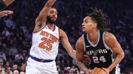 Mikal Bridges’ 41 points elevates Knicks in 117-114 win over Spurs on Christmas Day