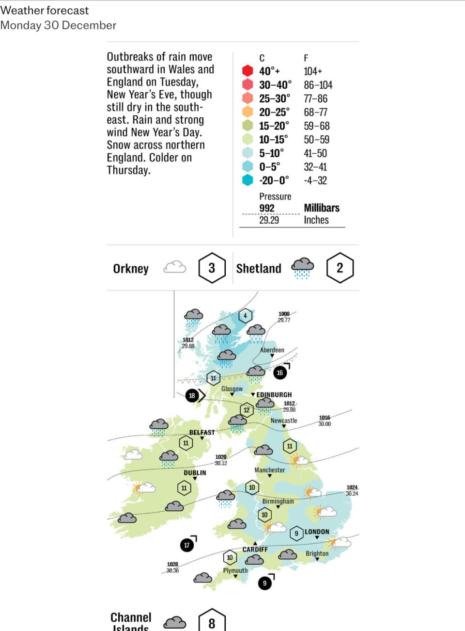 ‘Multi-hazard’ weather event of snow, rain and wind to disrupt New Year’s Eve