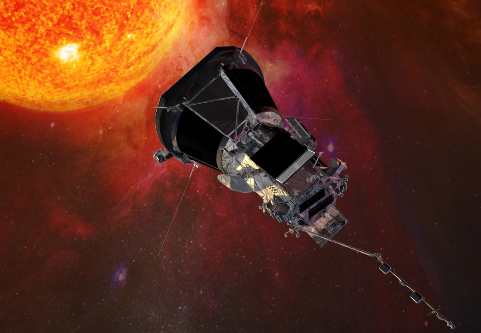 Nasa’s Parker probe phones home after ‘touching Sun’ in historic mission