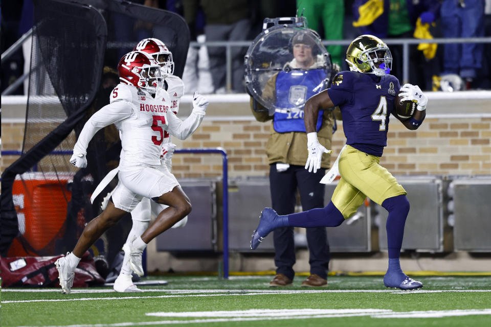 Notre Dame dominates Indiana In CFP opener, sets up meeting with Georgia