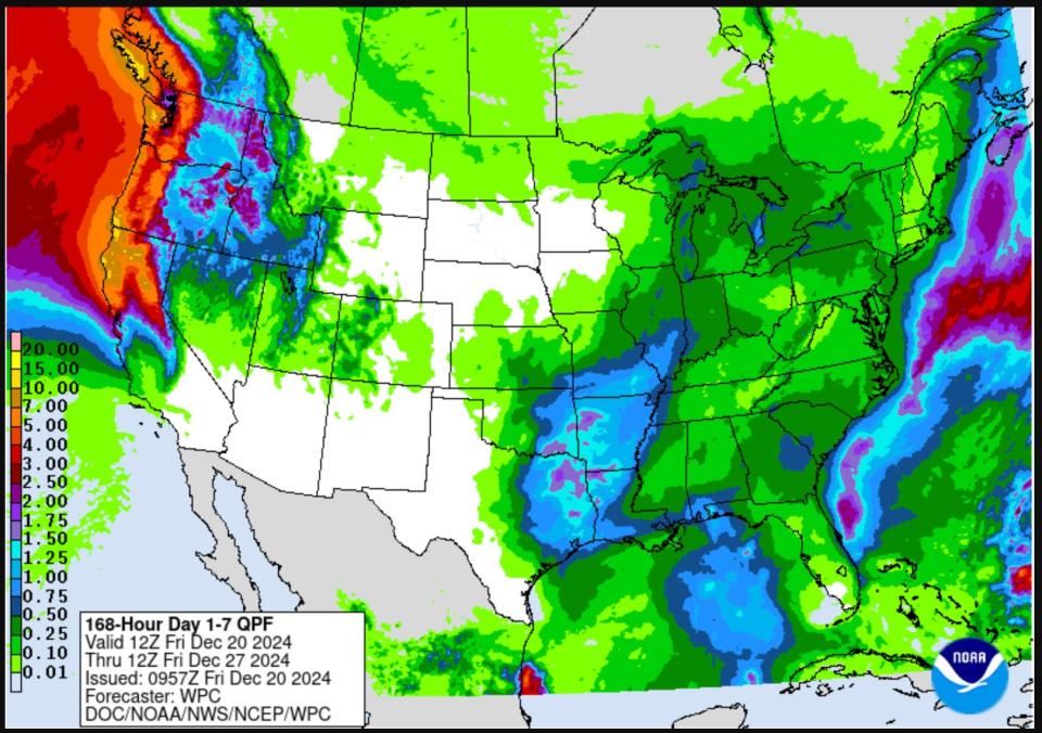 Oregon Christmas travel, recreation forecast: Very wet, windy and high-elevation snow