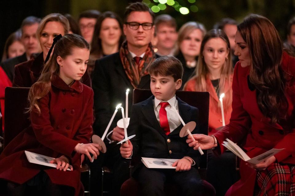 Princess Charlotte, 9, becomes the unexpected star of Kate Middleton’s poignant carol service