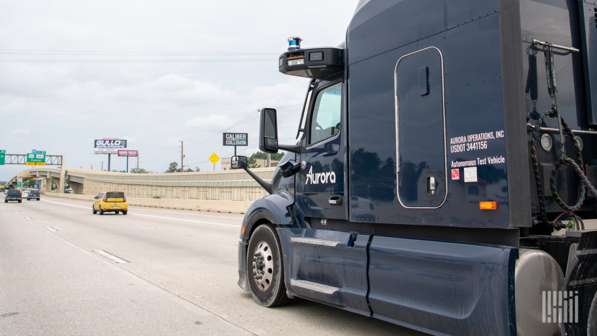 Regulators deny roadside warning exemption for autonomous trucks