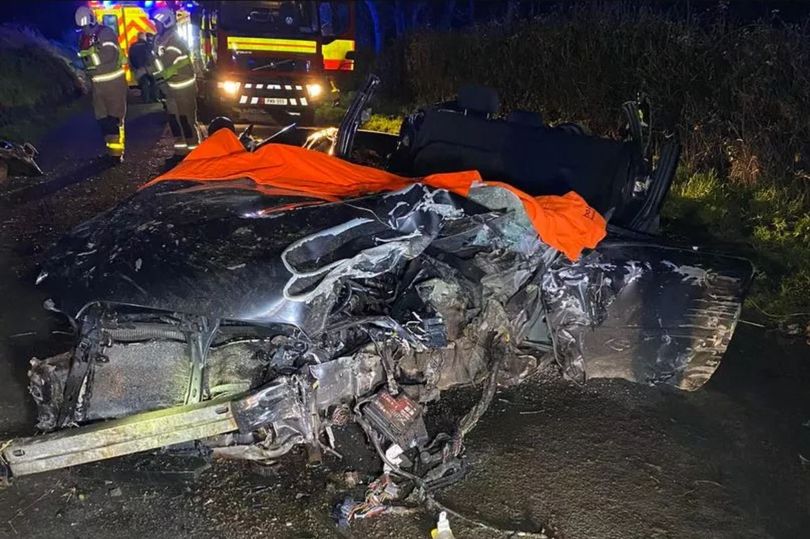 Shocking aftermath of horror 4am Boxing Day car crash