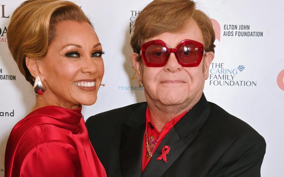 Sir Elton John tells West End theatre crowd ‘I’ve lost my eyesight and cannot see the stage’