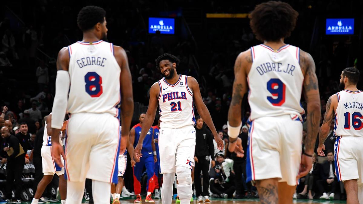 Sixers get a Christmas taste of good luck and show what they can do against Celtics