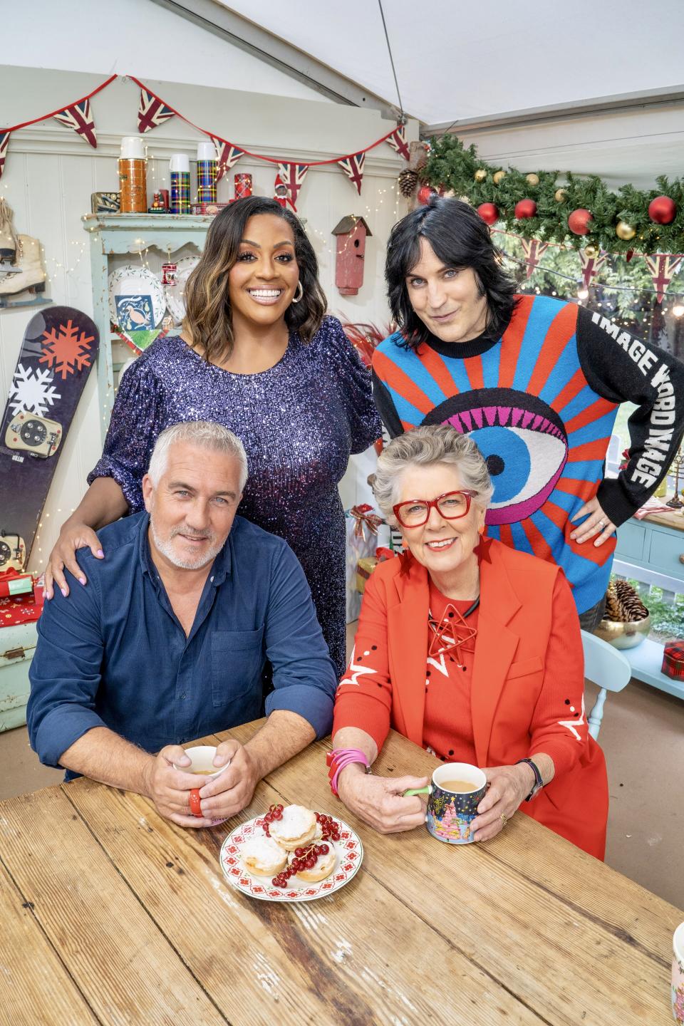 Soap star crowned winner of Great Christmas Bake Off special