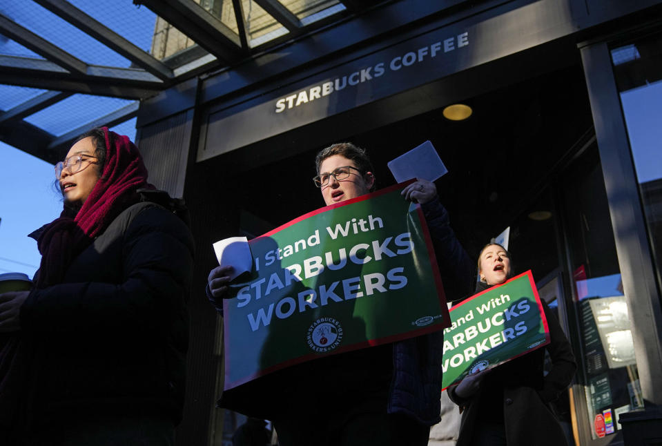 Starbucks union announces strike to last through Christmas Eve in 3 major cities