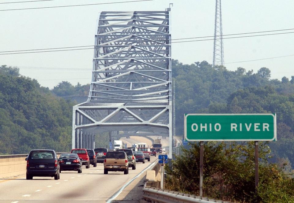 Steel deterioration means lane closures, weight restrictions on another Ohio River bridge