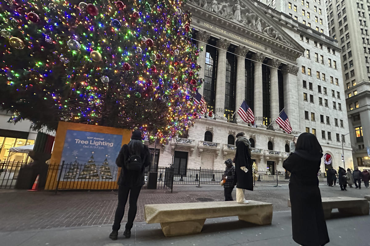 Stock market today: US markets poised to retreat in thin post-Christmas holiday trading