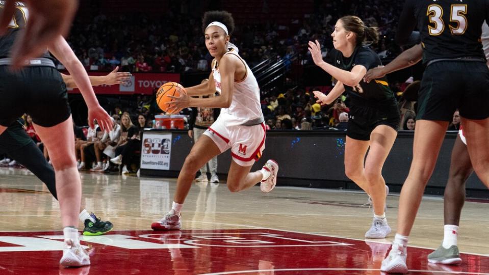 Transfers a hit for No. 8 Maryland, which brings an unbeaten record into matchup with Michigan State