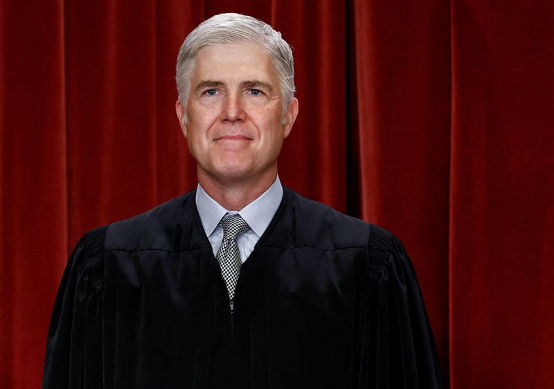 US Supreme Court’s Gorsuch steps away from case after recusal request