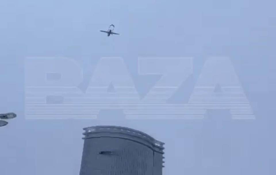 Watch: Ukrainian drones smash into skyscraper in deep Russia