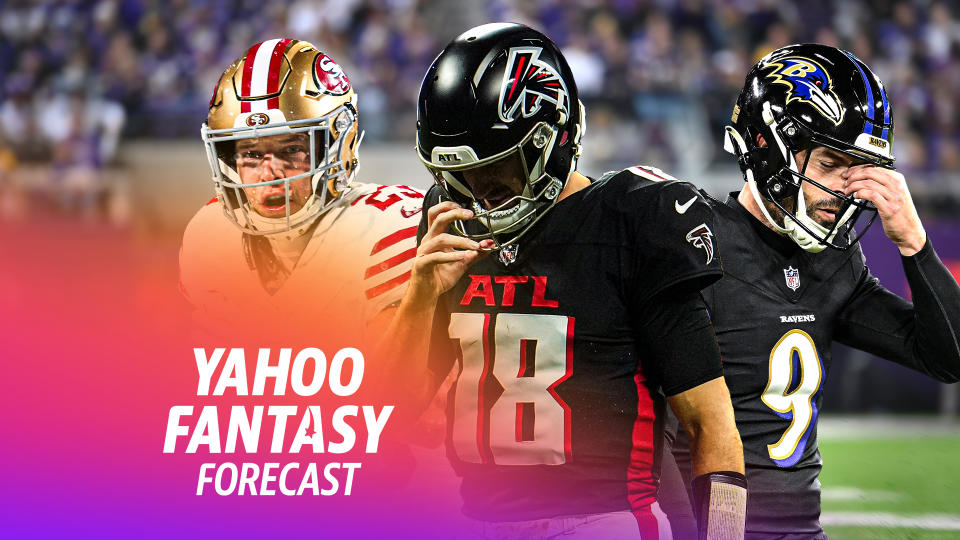 Week 13 recap: Bills run over 49ers, Eagles stomp Ravens and Falcons free fall | Yahoo Fantasy Forecast