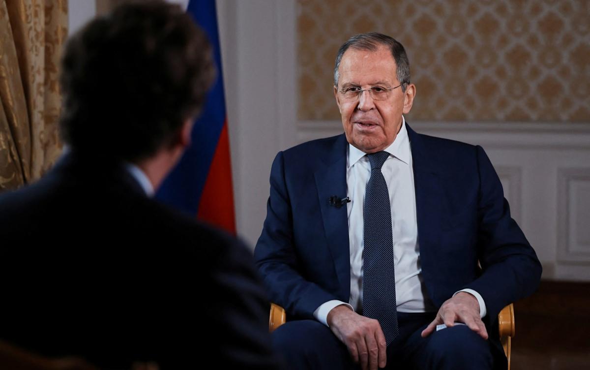 West should cooperate with Russia ‘for the sake of the universe’, Lavrov tells Tucker Carlson