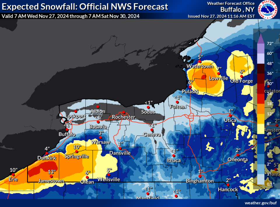 Will winter snowstorm hit Rochester? Here’s what the NWS predicts