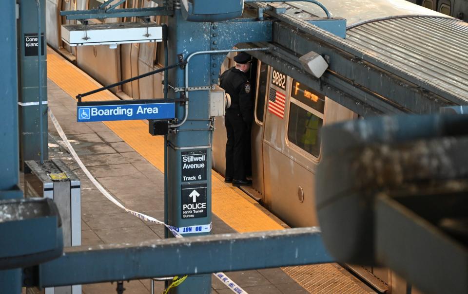 Woman dies after being set on fire on New York City subway train