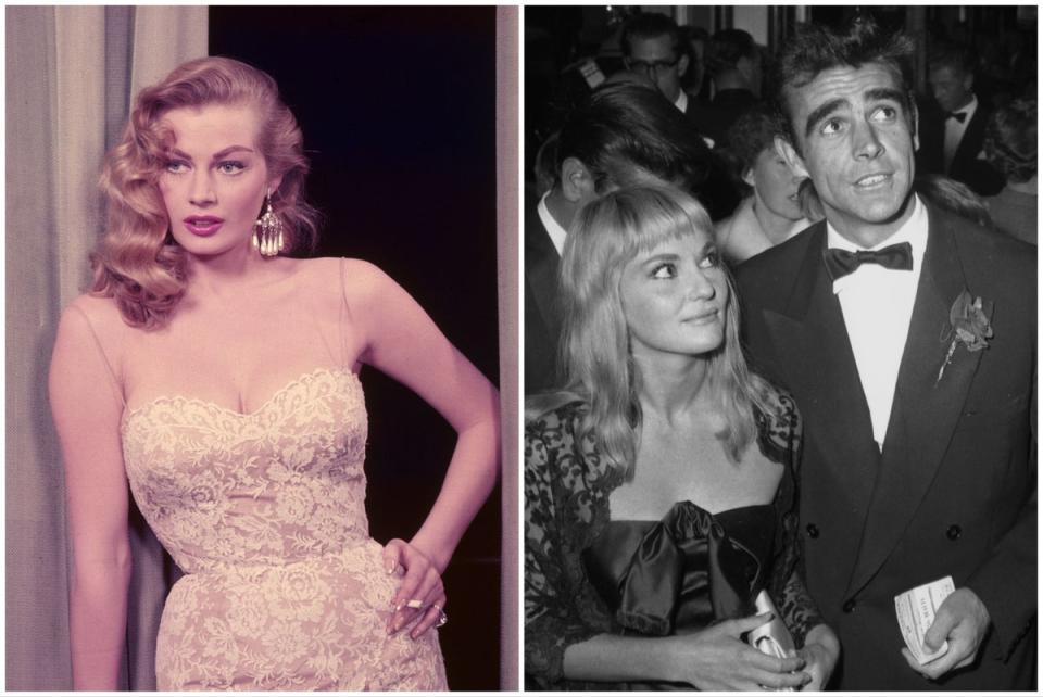 Anita Ekberg was ‘devastated’ when Sean Connery got married, book claims