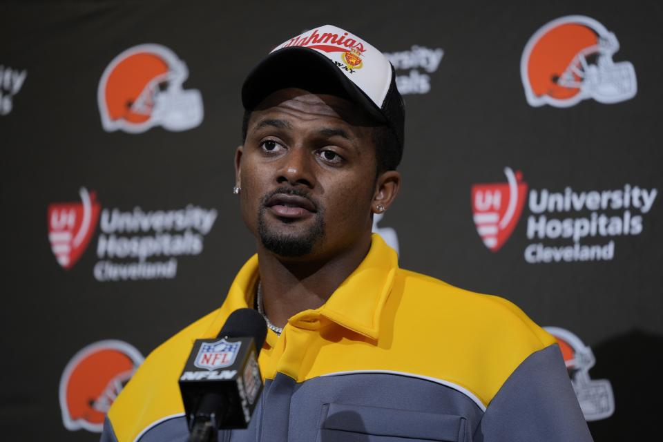 Browns’ Deshaun Watson suffers setback in recovery from Achilles injury, ‘too early to tell’ status for 2025 season