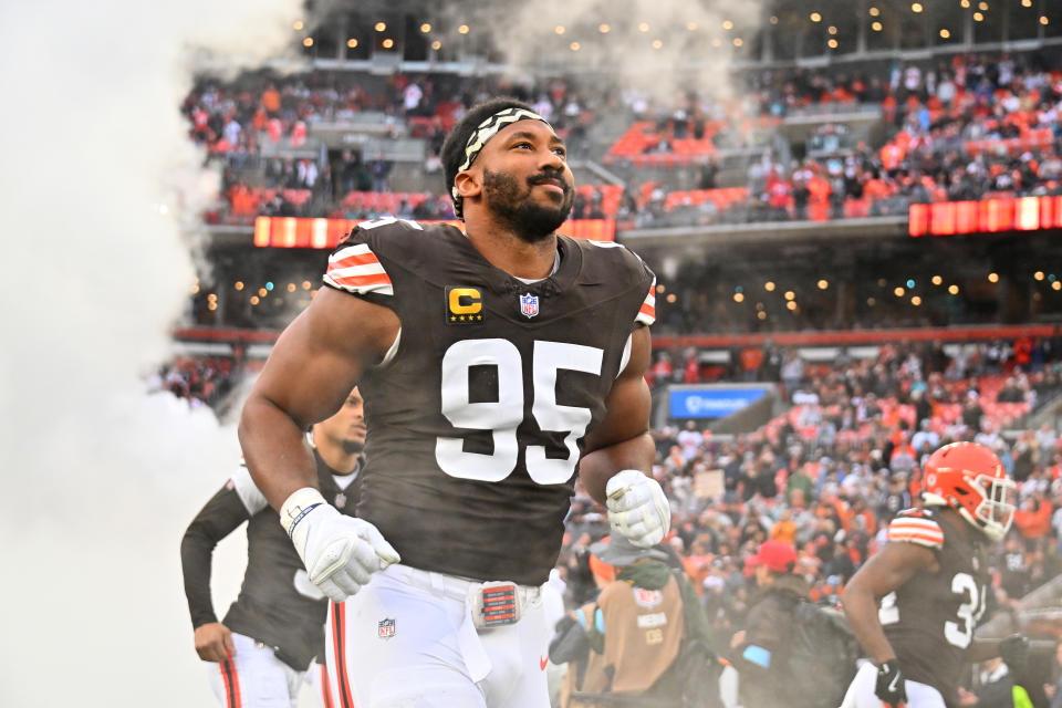 Browns’ Myles Garrett prefers to ‘mess up’ Ravens’ division title hopes over winning NFL sack crown