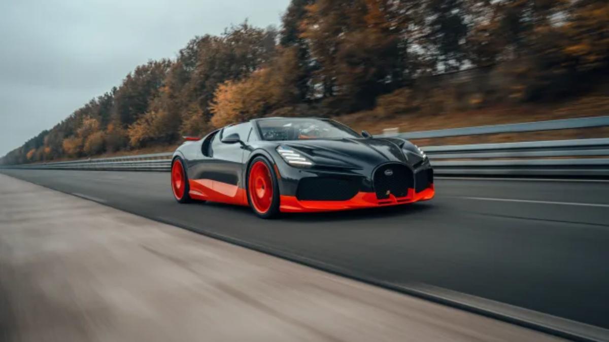 Bugatti Mistral Sets New World Speed Record for Fastest Convertible