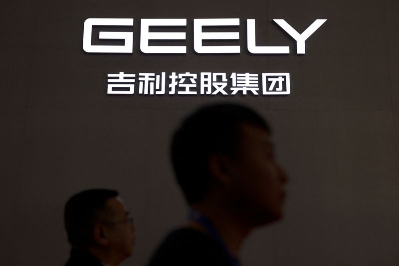 China’s Geely Holding targets over 5 million units of annual sales by 2027